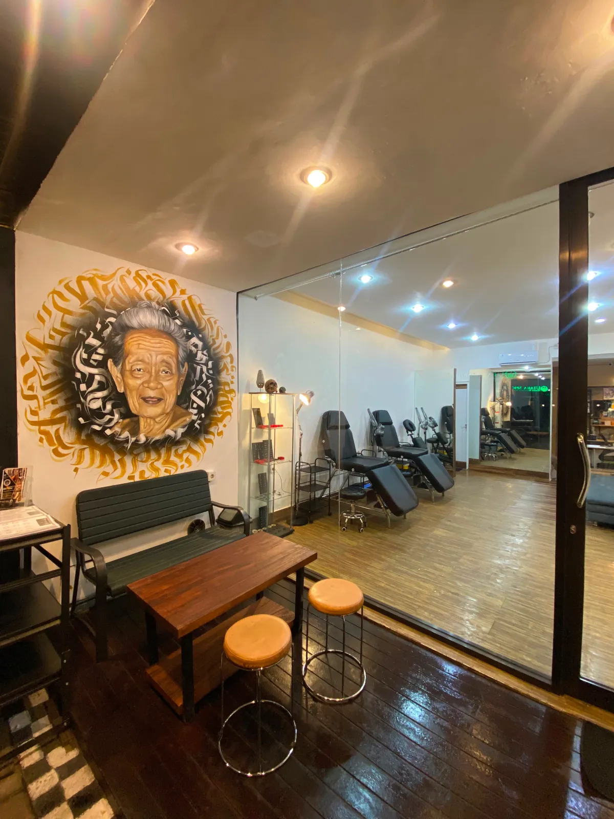The Road Ink Tattoo Ubud Studio Workspace